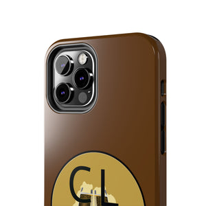 Champagne Life with Gold Background Tough Phone Cases, Case-Mate