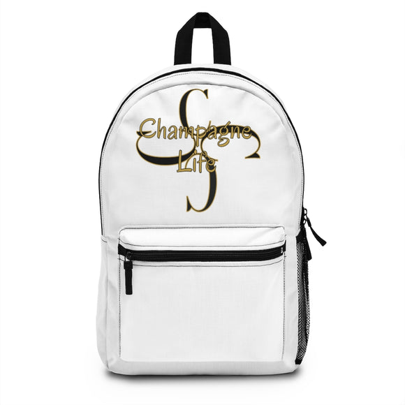 Champagne Life with 'C' Circle Backpack (Made in USA)