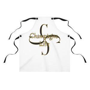 Champagne Life with 'C' Circle Apron