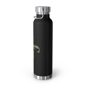 Champagne Life with 'C' Circle 22oz Vacuum Insulated Bottle