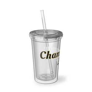 Champagne Life Suave Acrylic Cup